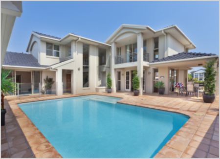 beautiful backyard pool